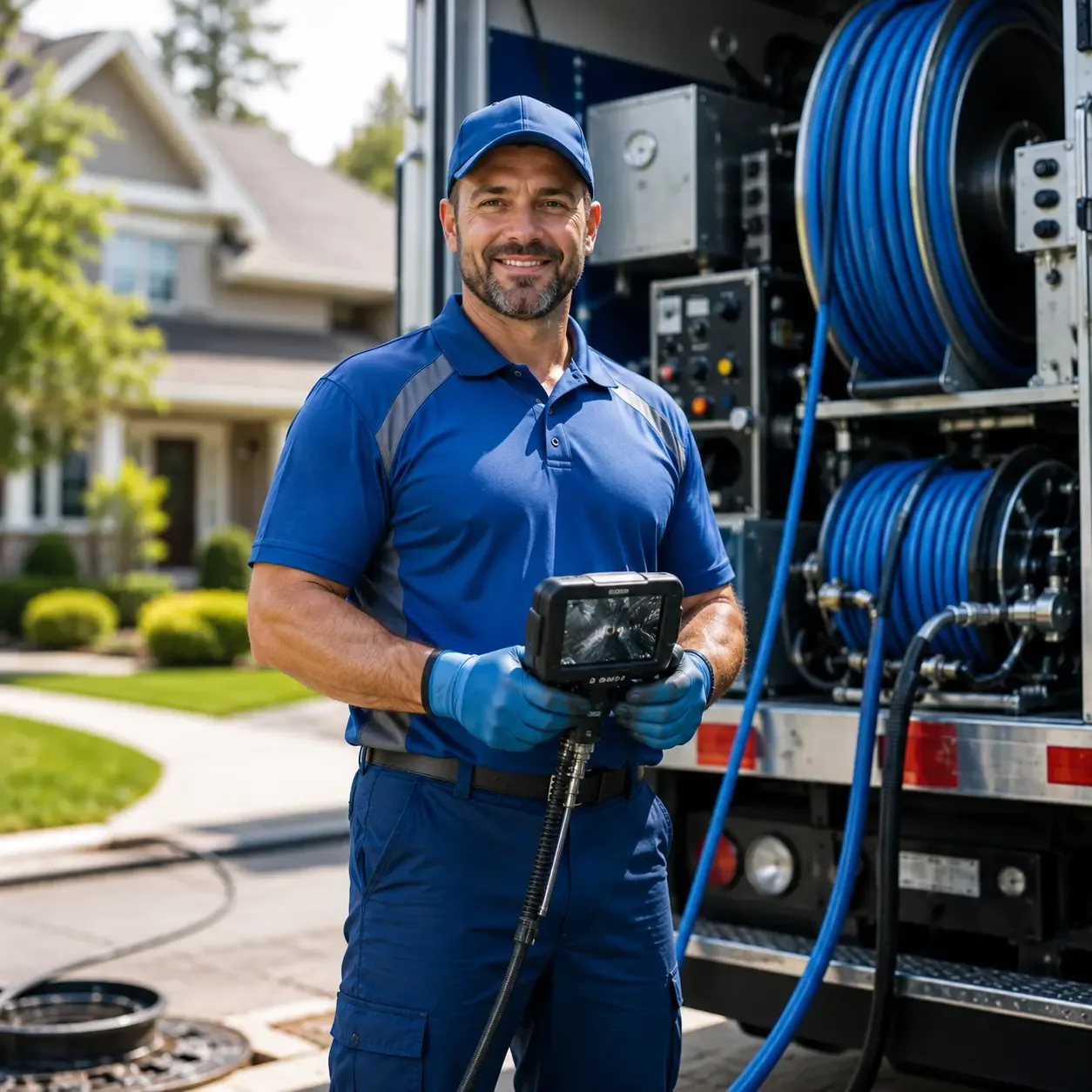 Local outdoor drain cleaning specialists in Grawn, MI